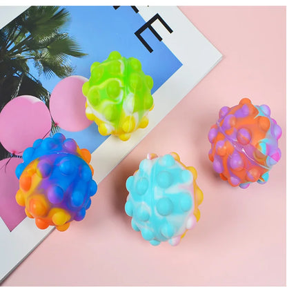 Silicone Bubble Squeeze Ball – Multi-Pack Options – product gallery image 7 | Smile Lady
