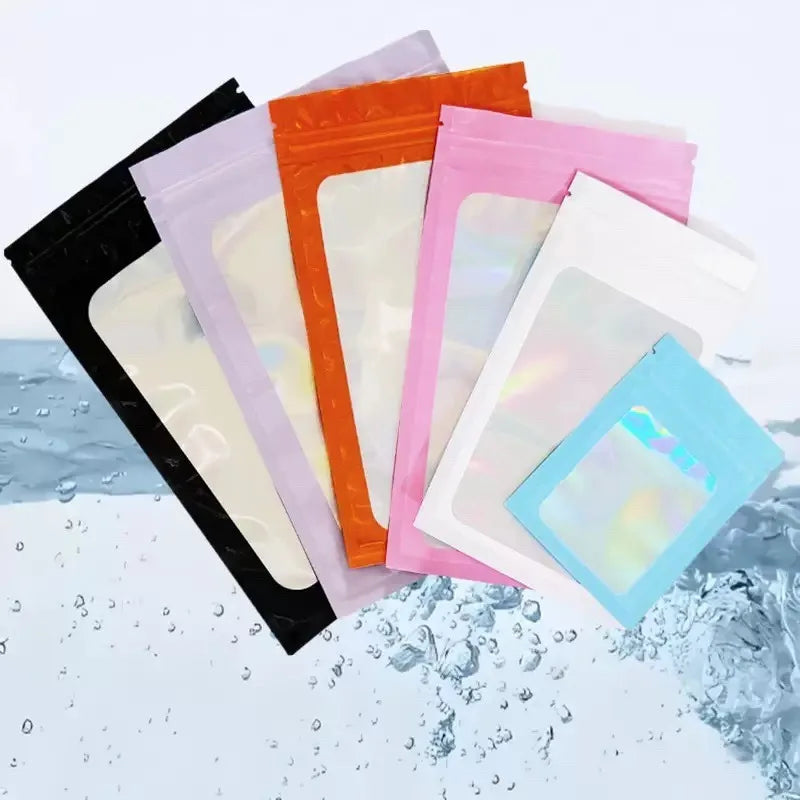 Holographic Resealable Gift Bags – Multi-Pack – style and variant reference | Smile Lady