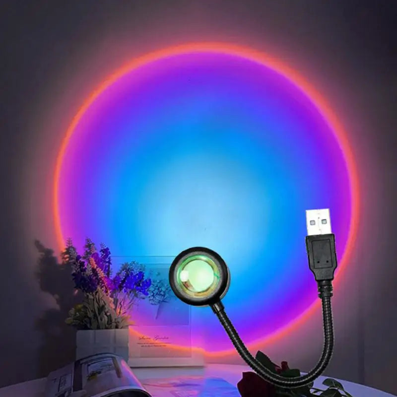 USB Sunset Projection Light – Room Decor – product gallery image 20 | Smile Lady