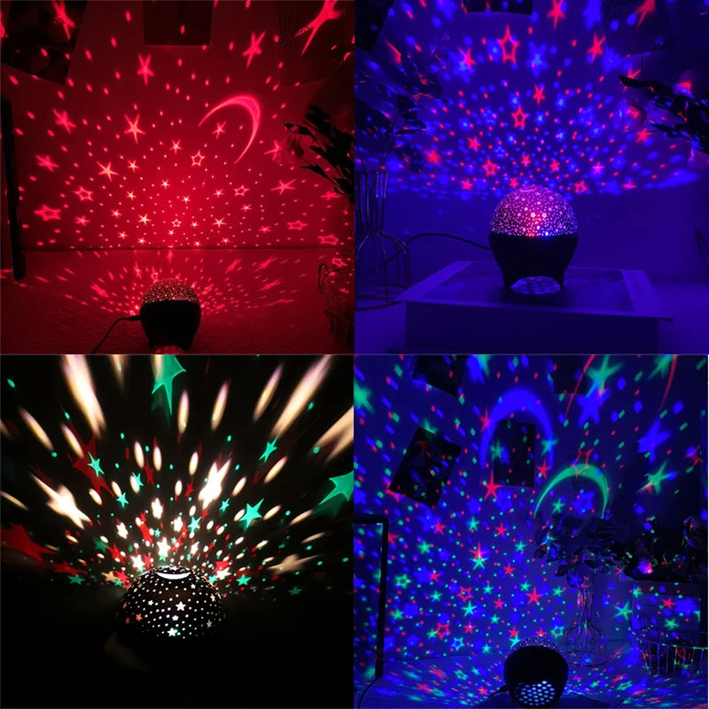 RGB Moon & Galaxy Projector – USB Night Light – product gallery image 6 | Smile Lady