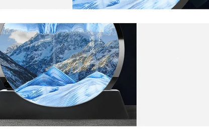 Moving Sand Art Picture – Glass Desk Decor – product gallery image 14 | Smile Lady