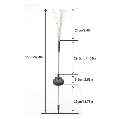 Solar Firework Garden Stake Light