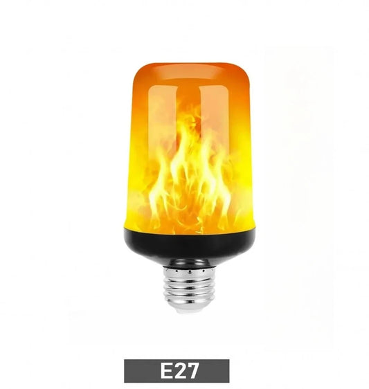 E27 LED Flame Effect Bulb – single black bulb
