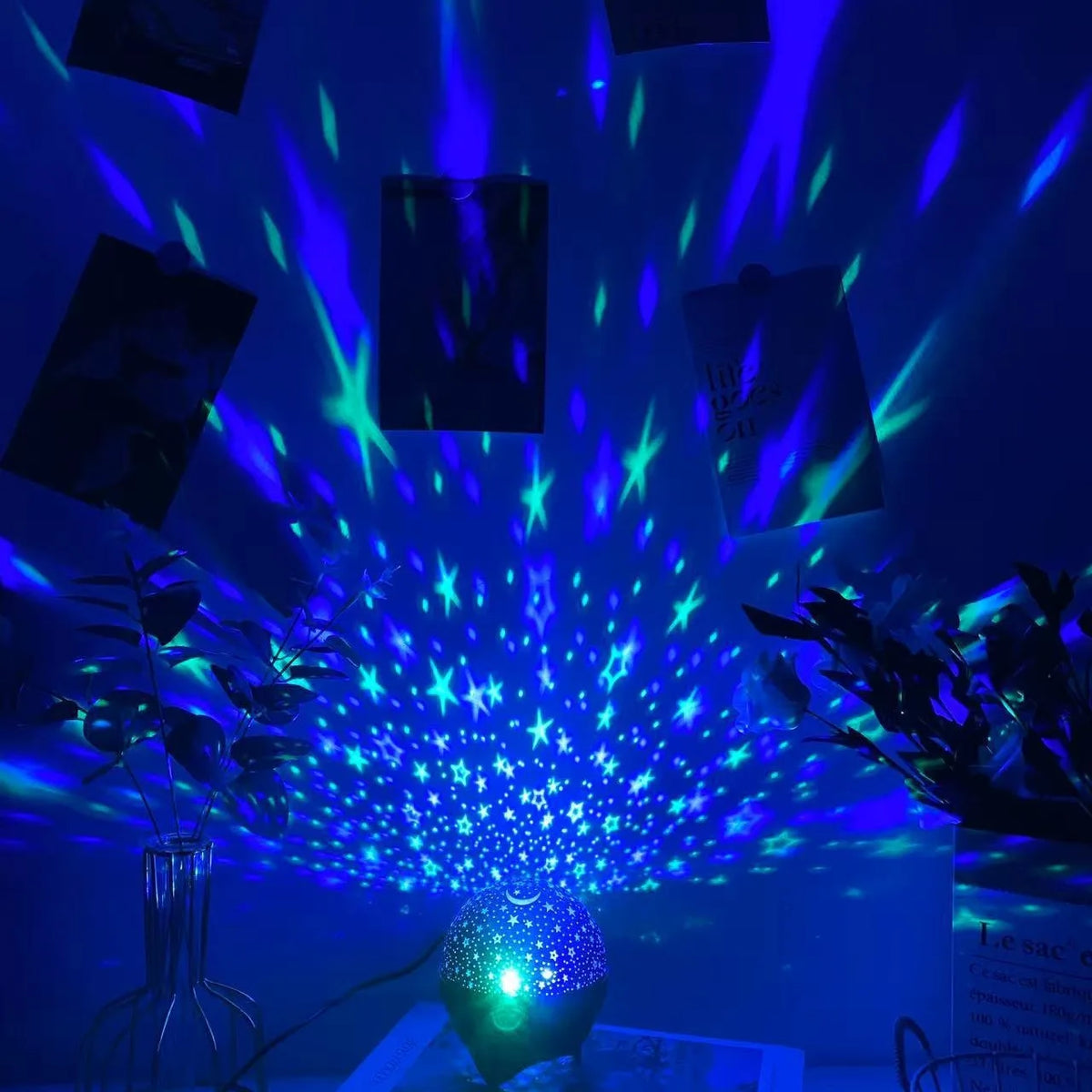 RGB Moon & Galaxy Projector – USB Night Light – style and variant reference | Smile Lady