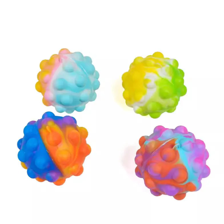 Silicone Bubble Squeeze Ball – Multi-Pack Options – product gallery image 12 | Smile Lady