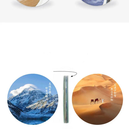 Moving Sand Art Picture – Glass Desk Decor – product gallery image 12 | Smile Lady