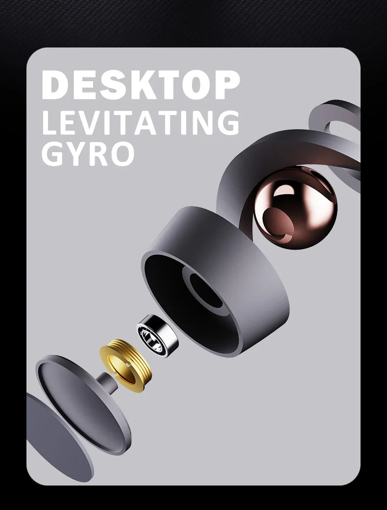 Kinetic Desk Fidget Spinner – Rotating Gyro – product gallery image 11 | Smile Lady