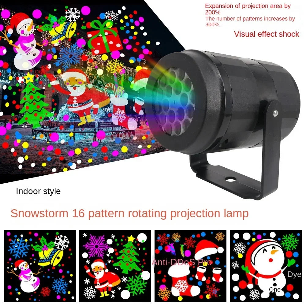 Christmas Projector with 16 Patterns