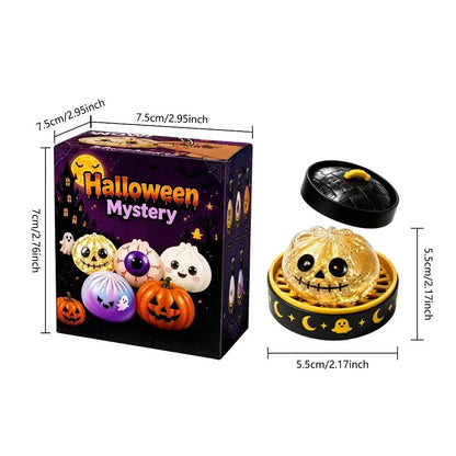 Halloween Ghost Dumpling Squishy Toy