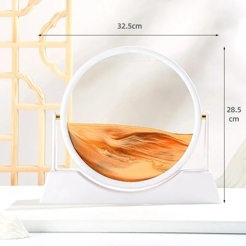 12-Inch Rotating Moving Sand Art Frame
