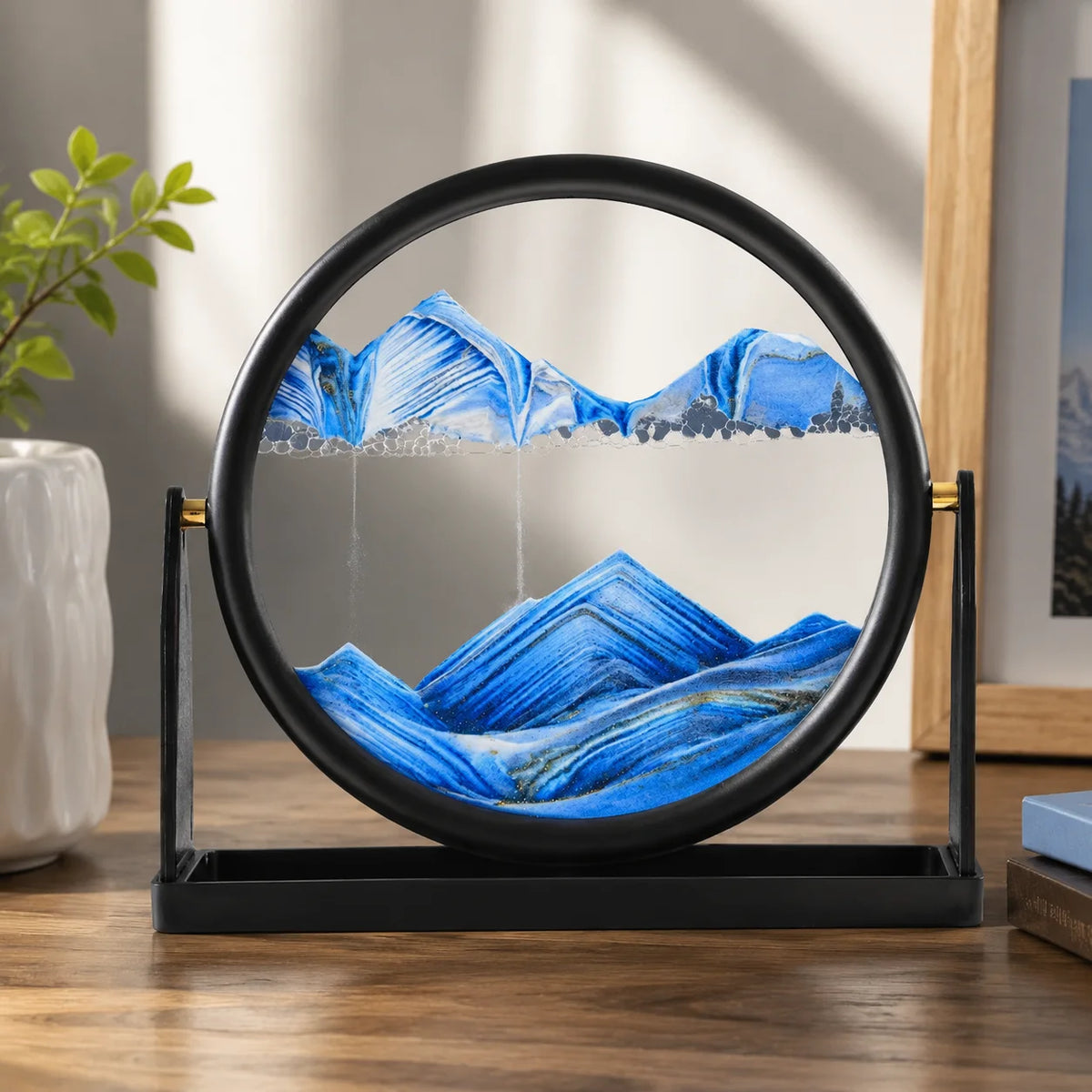12-Inch Rotating Moving Sand Art Frame – product image | Smile Lady