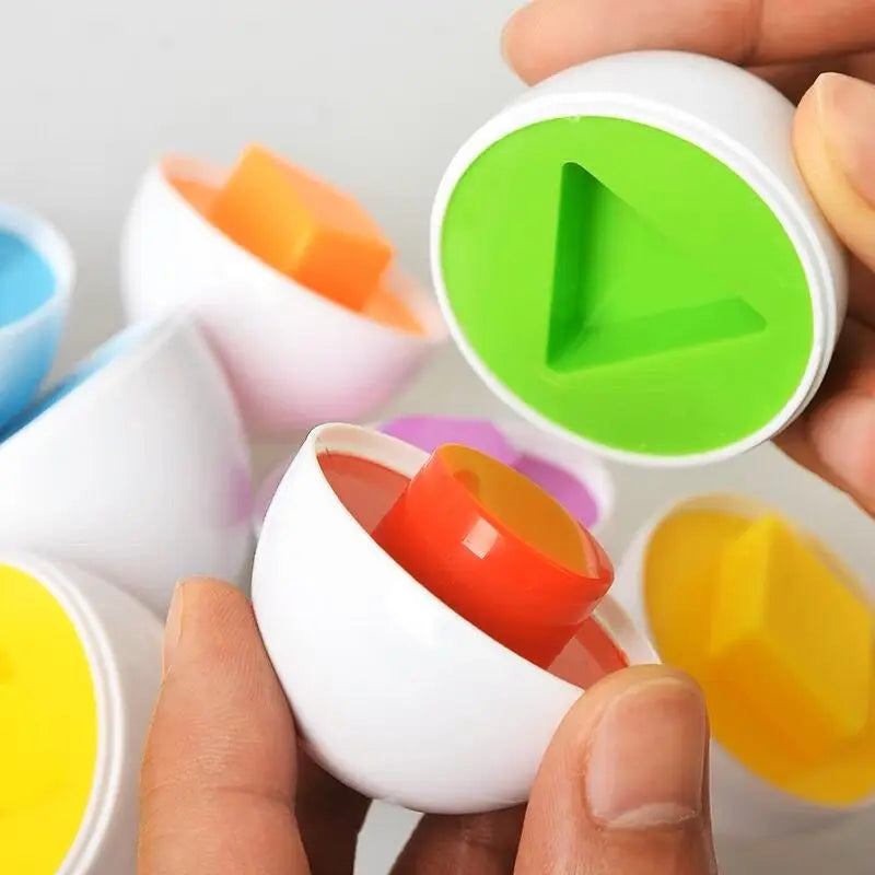 Egg Shape-Matching Puzzle – Learning Toy – product gallery image 20 | Smile Lady