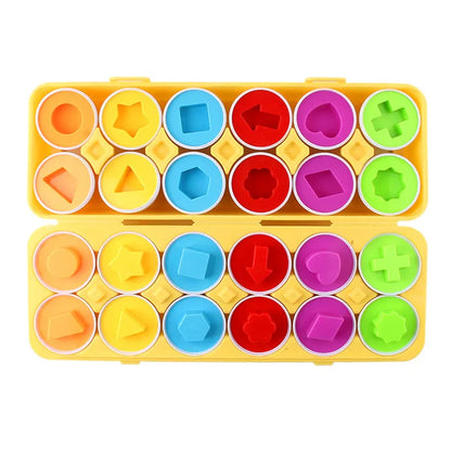 Egg Shape-Matching Puzzle – Learning Toy – product gallery image 16 | Smile Lady