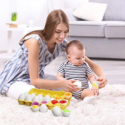 Egg Shape-Matching Puzzle – Learning Toy