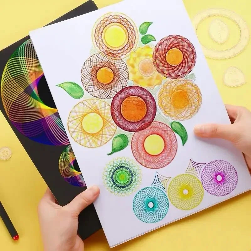 22-Piece Geometric Drawing Ruler Set – style and variant reference | Smile Lady