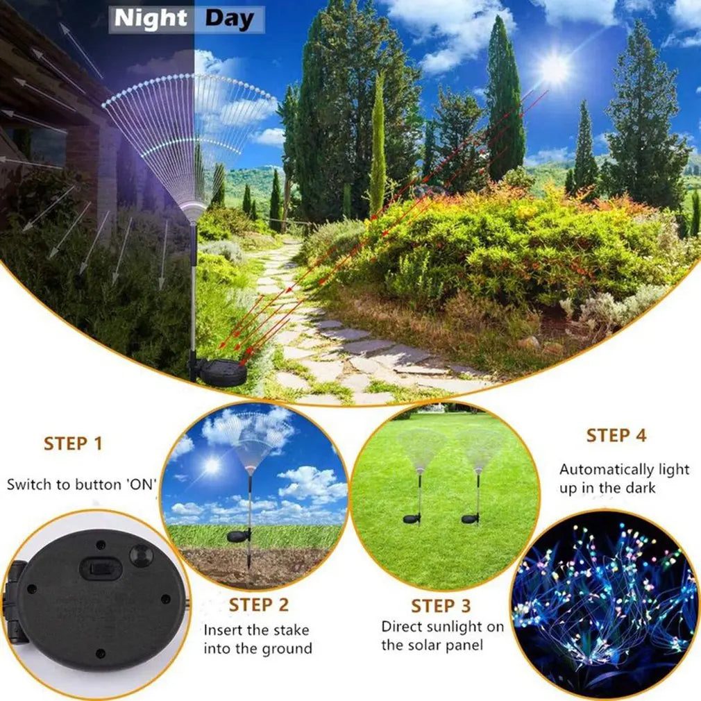 Solar Dandelion Garden Light