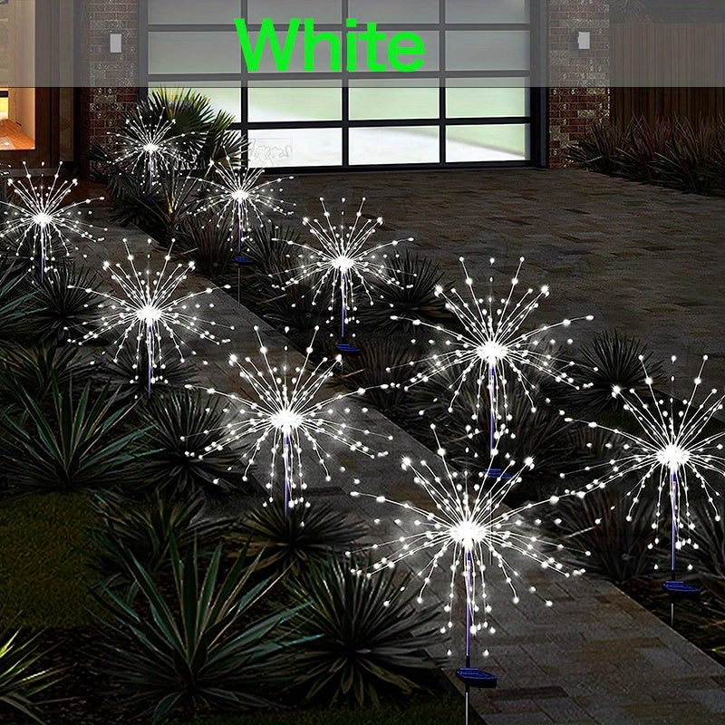 Shapeable Solar Firework Light
