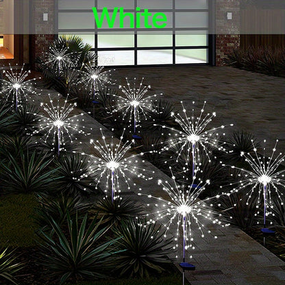 Shapeable Solar Firework Light