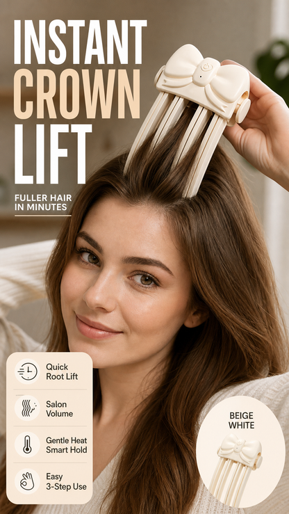Wireless Heated Root Lift Clip for Volumising Fine Hair