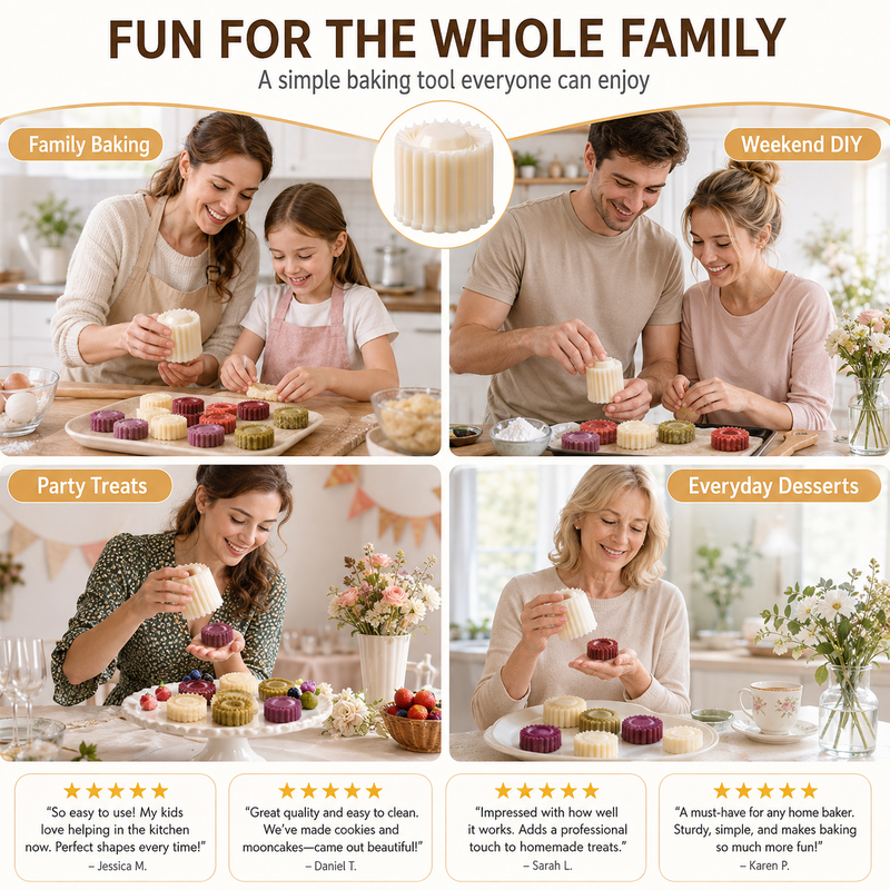 Double-Ended Pastry Mould for Creative Baking