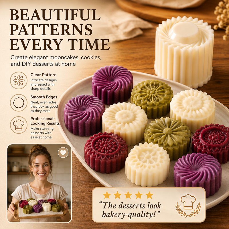 Double-ended pastry mould for baking